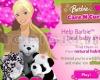 Игри : Барби ветеринарен доктор Barbie Care N Cure