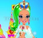 Ягодова принцеса Strawberry Princess Dress Up