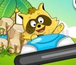 Блъскащи колички с мечета  Raccoon Crash