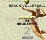 Блондинки срещу брюнетки volleyball