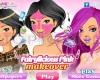 Игри : Игри за момичета Розов грим