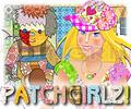 Arrange the pieces of cloth PatchGirlz.