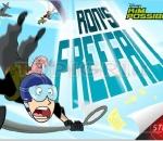 Kim Super plus a parachute Mission Kim Possible Rons Freefall.