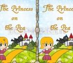 Принцесата и граха - Намети разликите  Princess on the pea