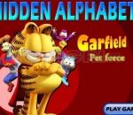 Гарфилд - Намери буквите  Hidden Alphabets Garfield Pet Force